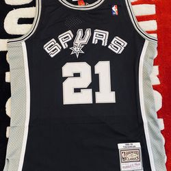 NBA Swingman Jersey San Antonio Spurs Road 1998-99 Tim Duncan Black L XL 2XL