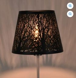 Metal Lampshades with Pattern of Trees
