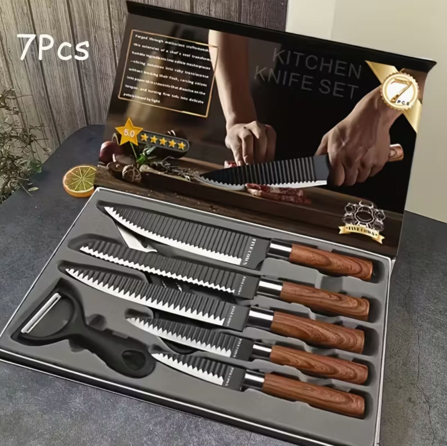 Set of 6 Chefknives