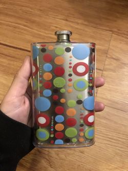 5oz plastic encased flask