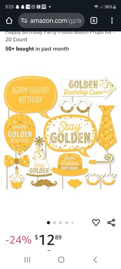 Birthday Photo Props