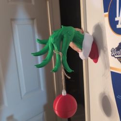 Grinch Hand Christmas Decoration For Your Wall