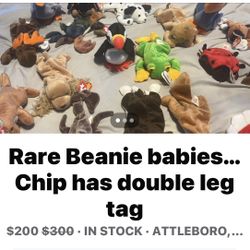 Rare Beanie Babies