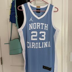 Nike Jordan  UNC Basketball Jersey Size Medium  #23