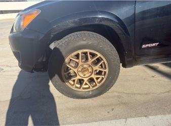 KMC Bronze Wheels 17x8 5x114.3 +38 Offset