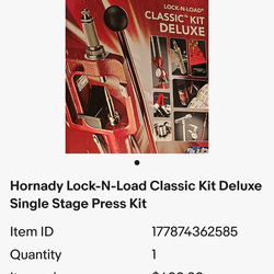 Hornady Bullet Press