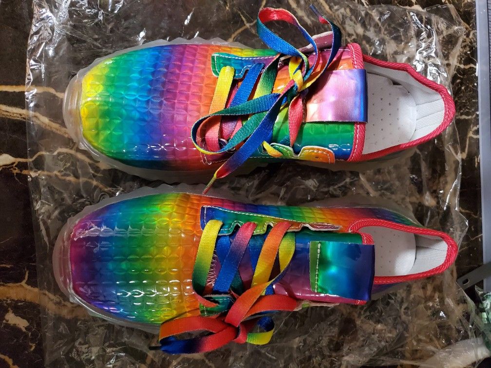 Cute Rainbow Sneakers ππ