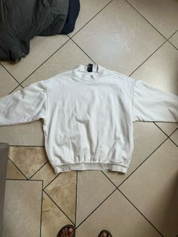 Adidas basketball sweater color white size Large