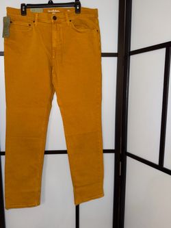 NWT! Men’s orange jeans 36x32