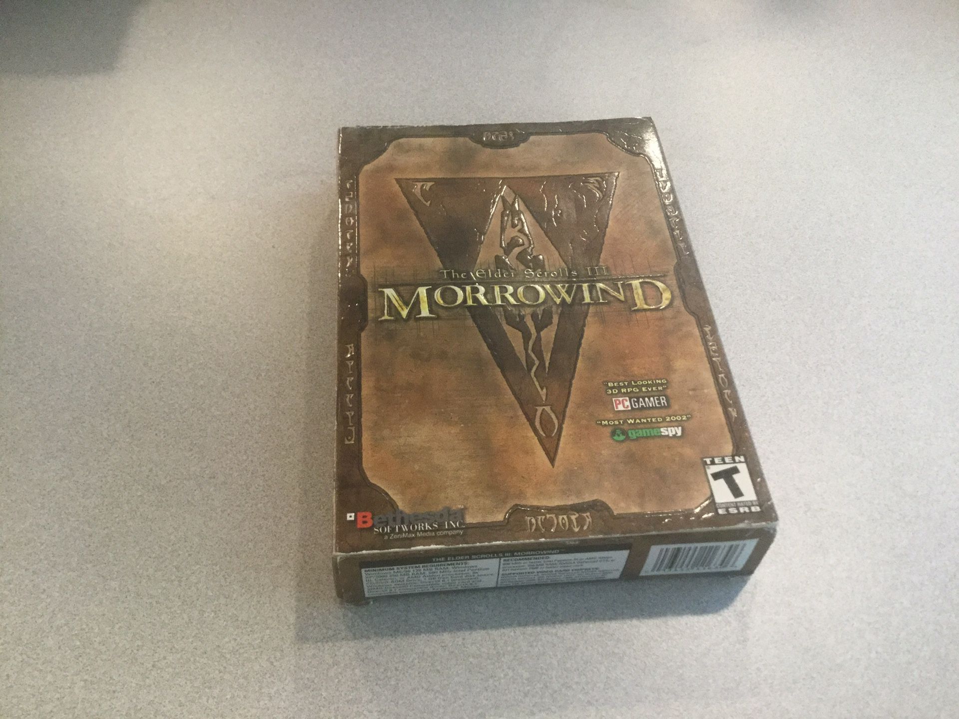 CD ROM Computer Game Morrowind