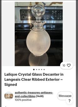 Crystal decanter