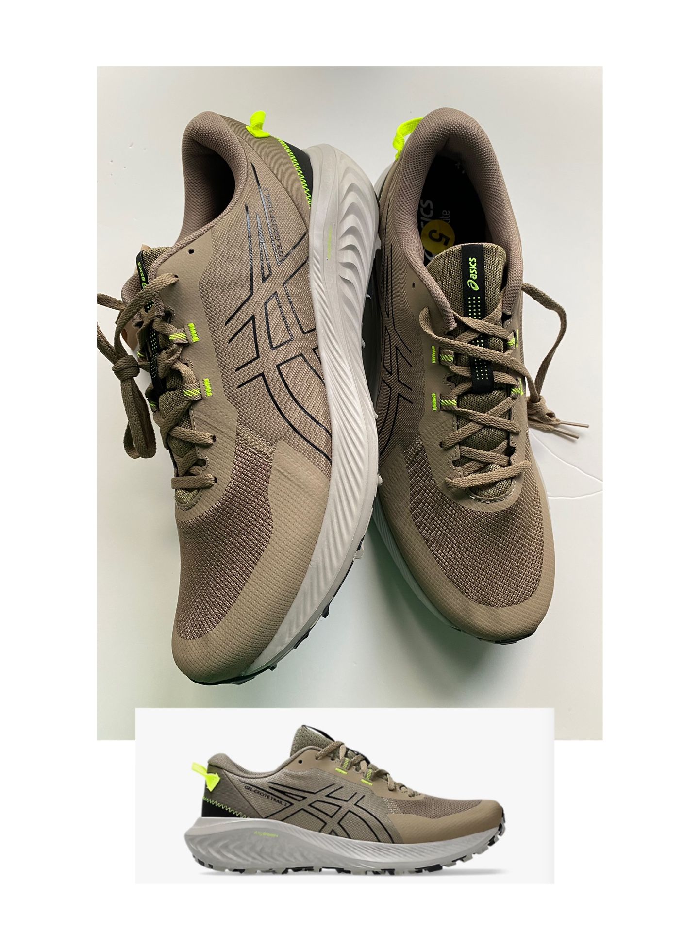 ASICS GEL-EXCITE TRAIL 2 Sneakers Men’s sz 15 NEW NO BOX
