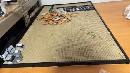 Half Built Moc made with official Lego + extra pieces