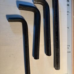 Allen Wrench 1/2 And 3/8 And 12 Mmm