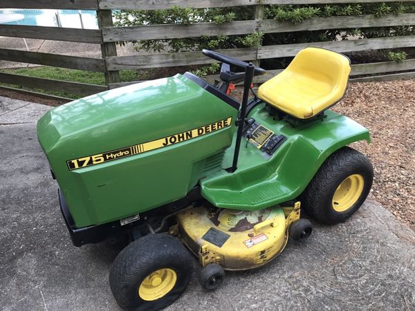 John Deere Hydro 175 Lawn Tractor, very good condition for Sale in ...