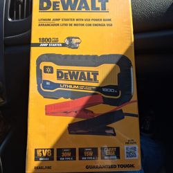 Jump Starter , Dewalt 1800