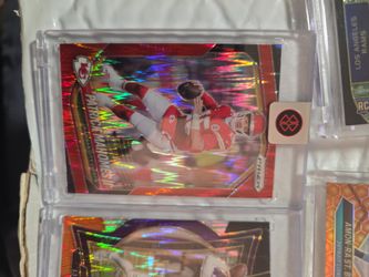 NFL Football Trading Card Lot – Mahomes, Corum & More