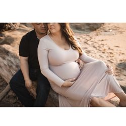 Maternity Photoshoot Dress 