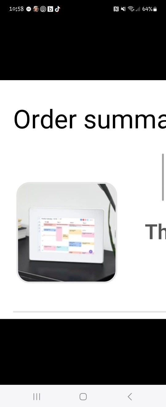 Skylight Digital Calendar (10 Inch)