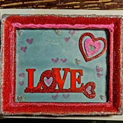 Valentine's Day "Love" Frame 