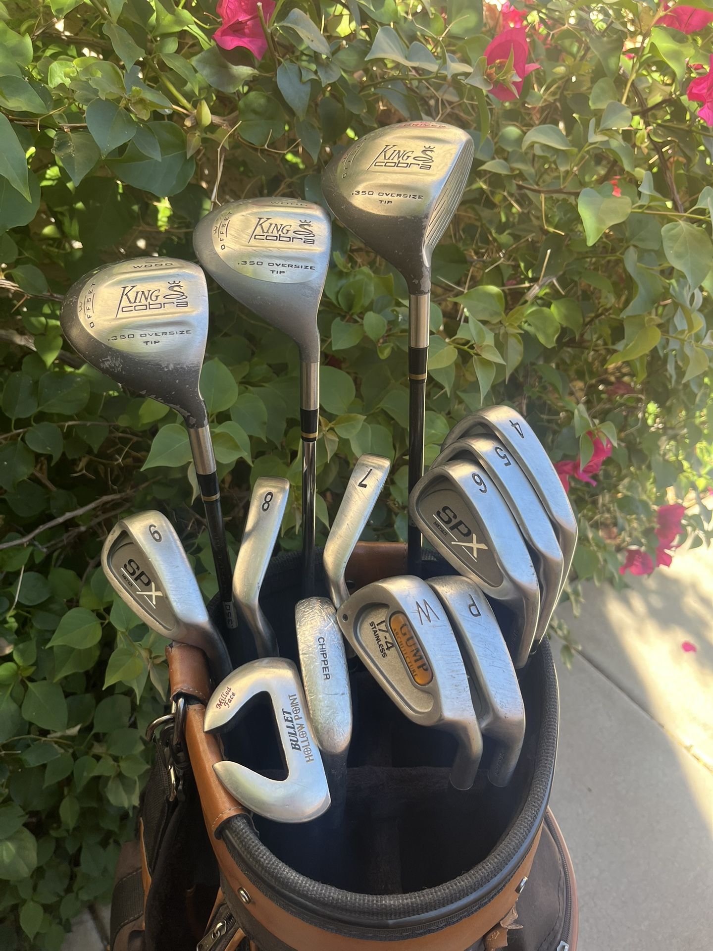Men’s Golf Club Set With A Golf Bag