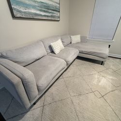 Light Grey Sectional Sofa