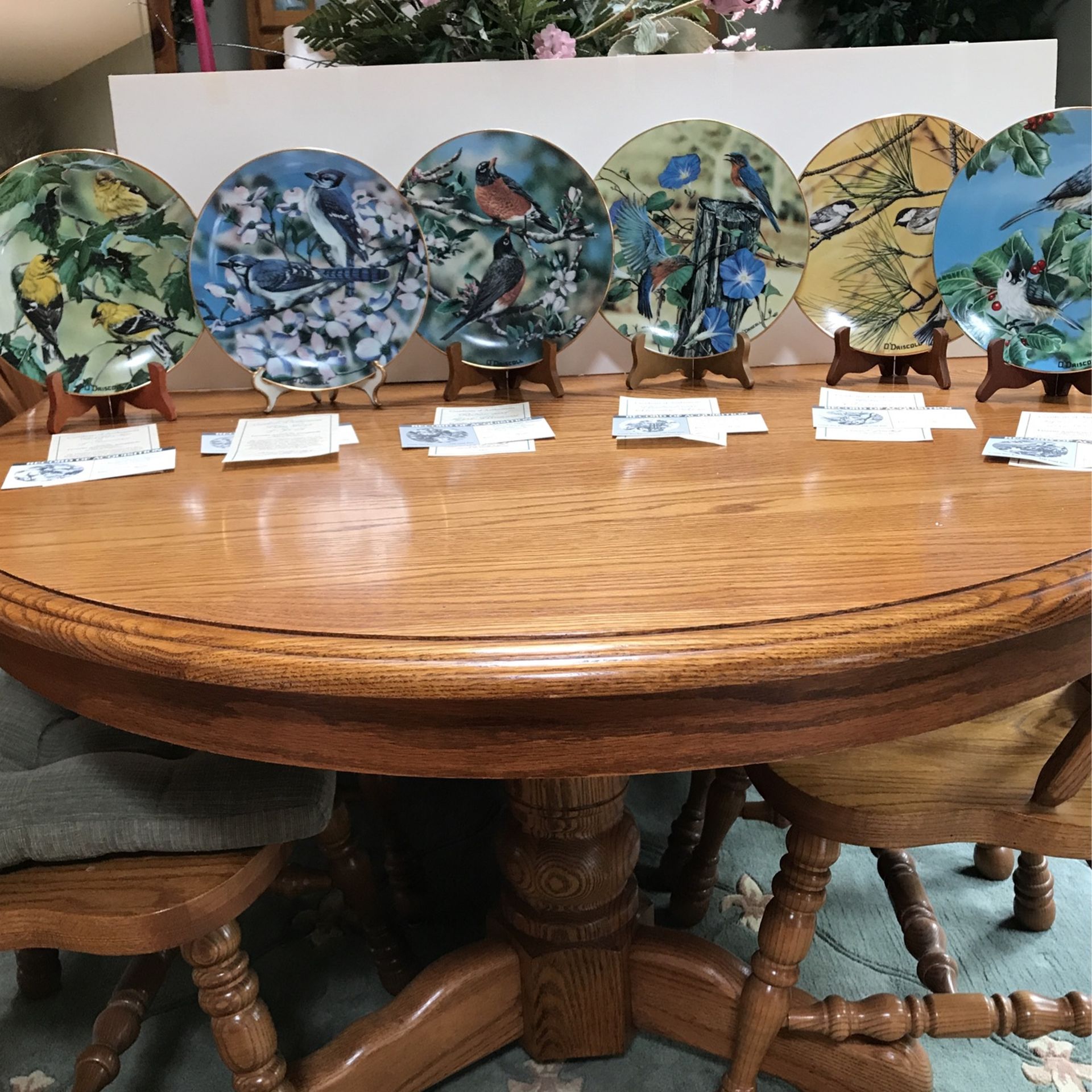O DRISCOLL PLATES with Authenticity Papers