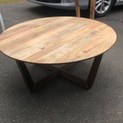 Coffee table solid wood