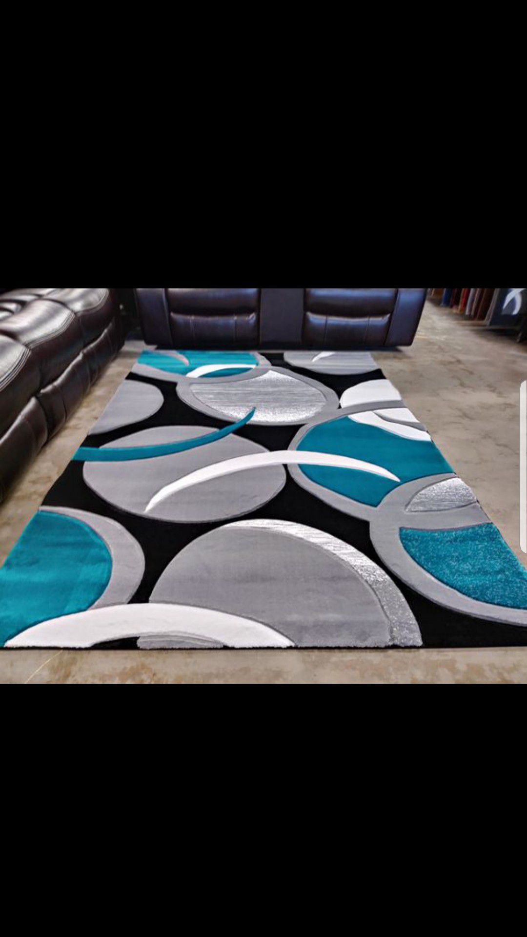 Brand New Modern Area rugs looks great on wooden floors
