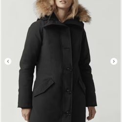 Canada Goose Down Fur Trimmed Parka