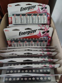 ENERGIZER 9 VOLT BATTERY 6- PACKS