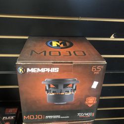 Memphis Mojo Mini 6.5 Inch Speakers No Credit Check Payment Plans! 
