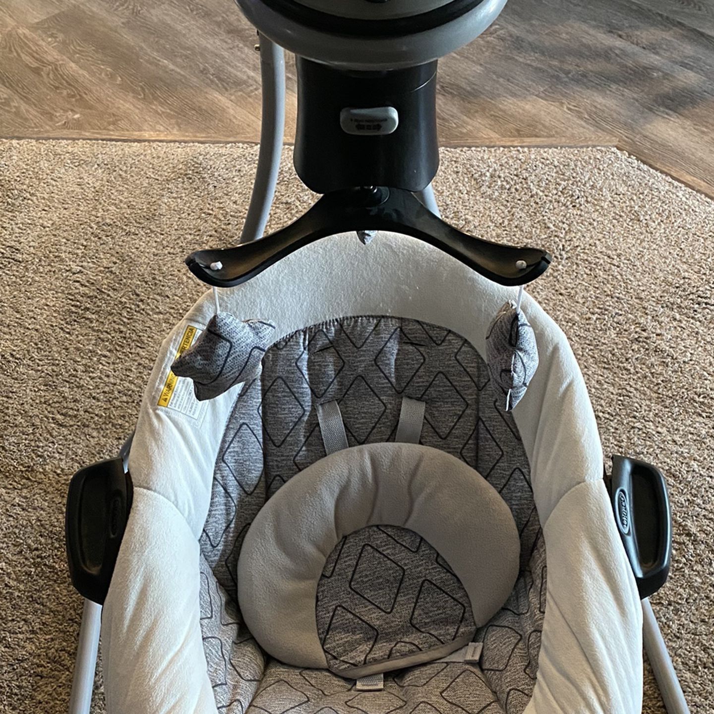 Graco DuetConnect LX Multi-Direction Baby Swing and Bouncer - Asher