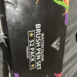 Watercolor Brush Pen Set 52 Pack Premium