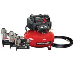 PCFP3KIT Porter-Cable 3-Nailer and Compressor Combo Kit