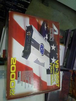 New car audio amplifier 2000 watts mono block