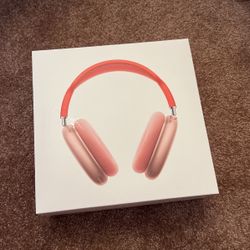 Pink Apple Headphones Pro Max 