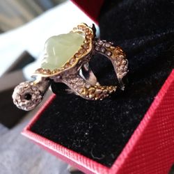 Perseverance Turtle Ring
