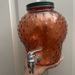 Strawberry Beverage Dispenser 
