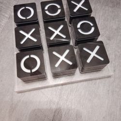 Decorative Tic Tac Toe Game -Like New