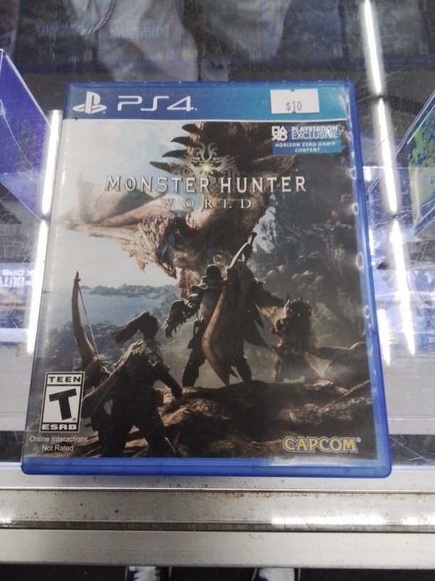 Monster Hunter World (PS4)