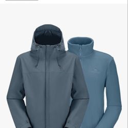 Camel Crown Mens Winter 3 In 1 Ski Jacket Size Medium