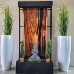4 Piece Wood Water Fountain 