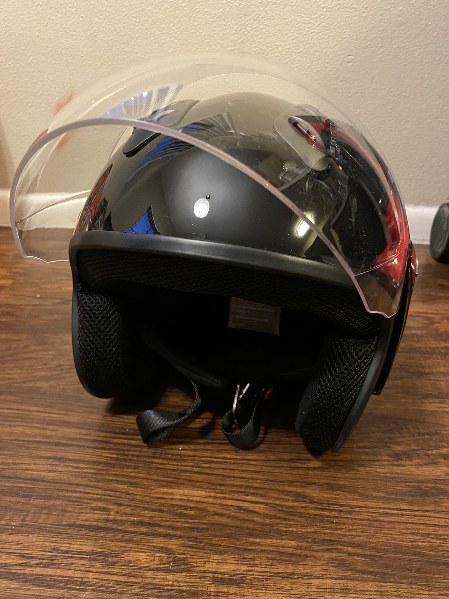 Open Face Motorcycle Helmet 