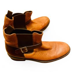 Emporio Armani two-tone Leather Chelsea Boots