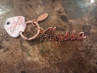 Alyssa Keychain 
