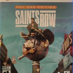 day One Edition Saints Row PS5