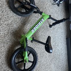 STRIDER Sport Balance Bike - Green For Toddlers 