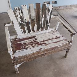 Wood Love Seat