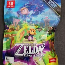 Nintendo Switch The Legend of Zelda Echoes of Wisdom Mystery Puzzle